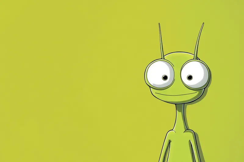 Playful Minimalist Cartoon Characters