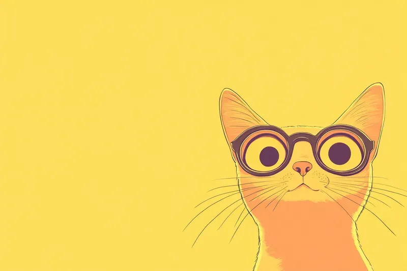 Playful Minimalist Cartoon Characters