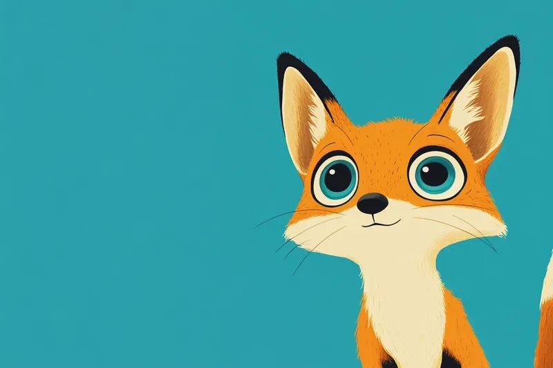 Playful Minimalist Cartoon Characters