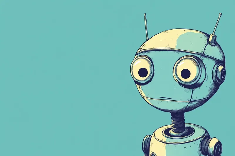 Playful Minimalist Cartoon Characters