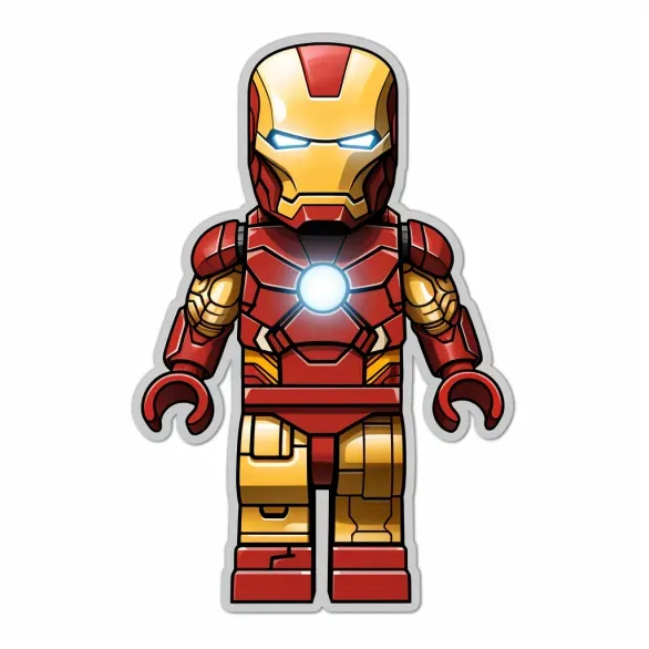 Lego Superhero Stickers