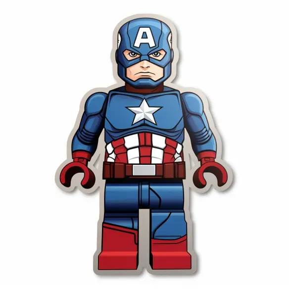 Lego Superhero Stickers