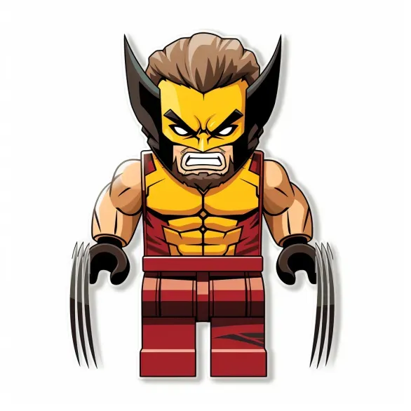 Lego Superhero Stickers