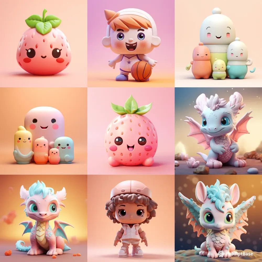 Adorable Kawaii Emojis