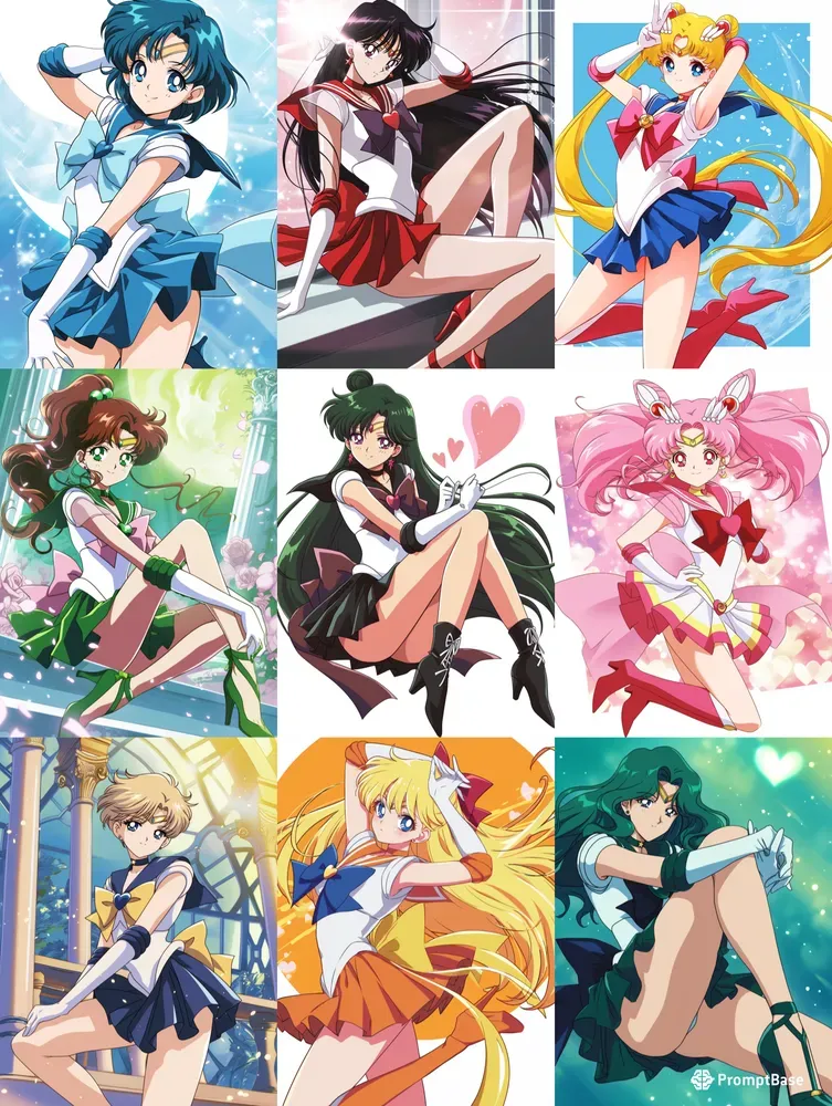 Screenshots Of Sailor Moon Anime