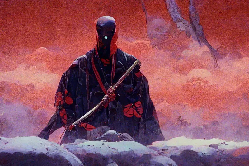 Graphic Novel - Samurai Themed