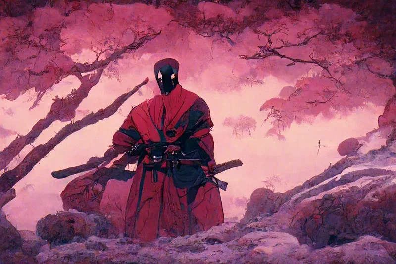 Graphic Novel - Samurai Themed
