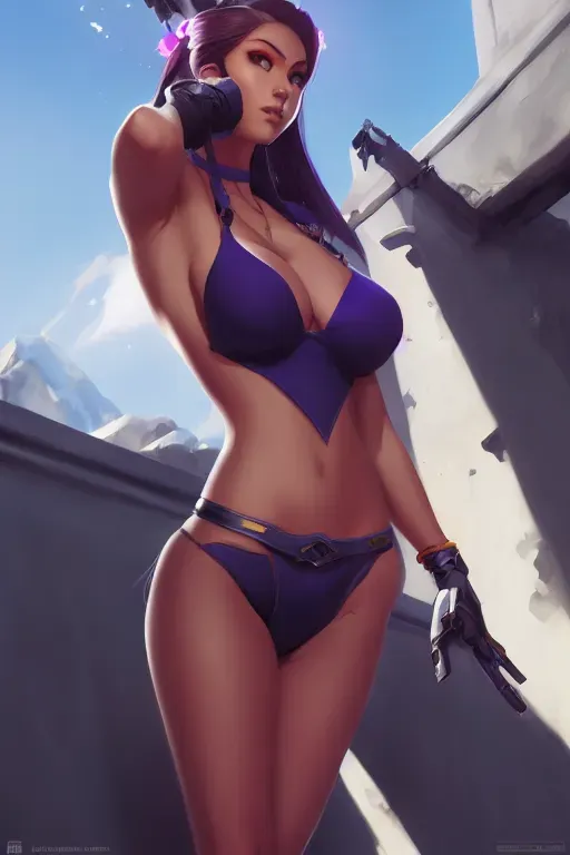 Beautiful Video Game Girls Pin-Up