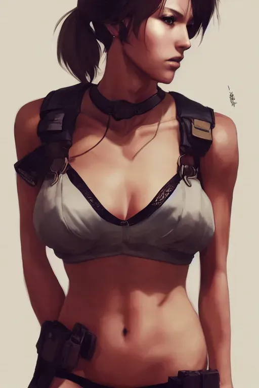 Beautiful Video Game Girls Pin-Up