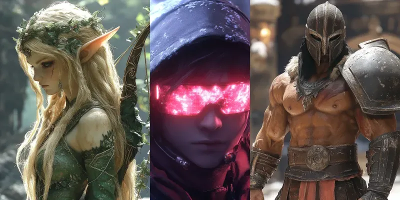 Epic Game Character Sref Codes generated by undefined