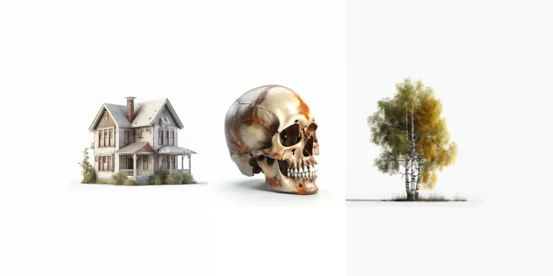 Different Objects In Realistics generated by undefined