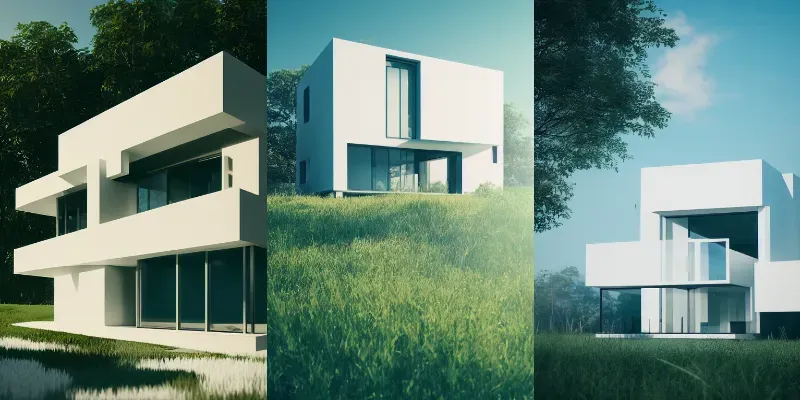 Modern House generated by undefined