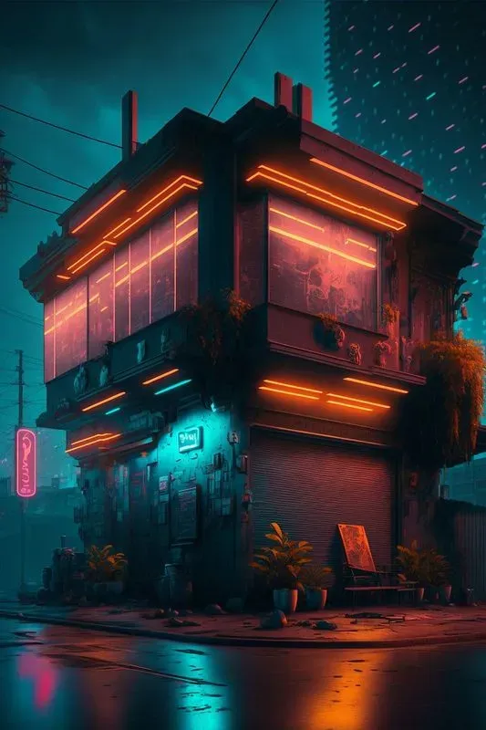 Cyberpunk Futuristic Streets