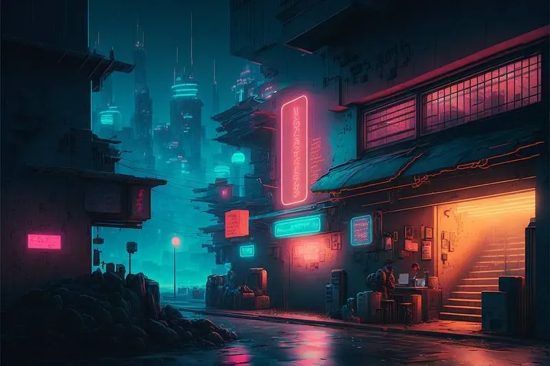 Cyberpunk Futuristic Streets