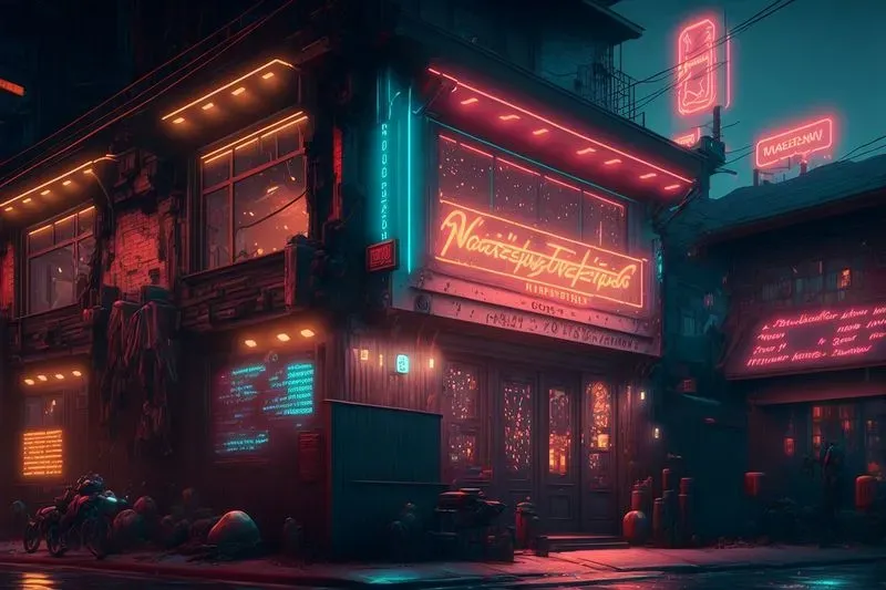 Cyberpunk Futuristic Streets