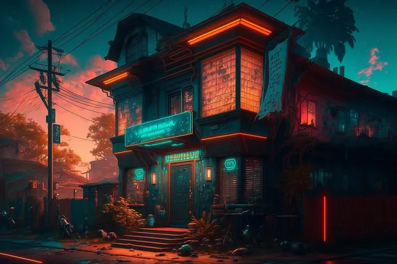 Cyberpunk Futuristic Streets