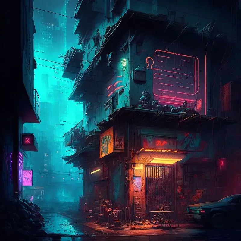 Cyberpunk Futuristic Streets