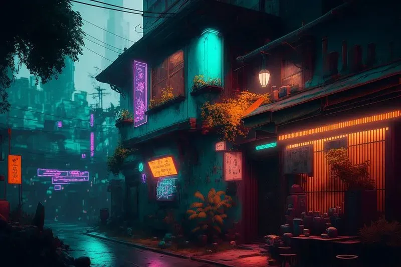 Cyberpunk Futuristic Streets