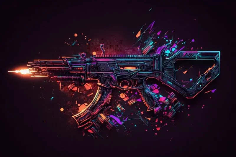 Cyberpunk Futuristic Weapons