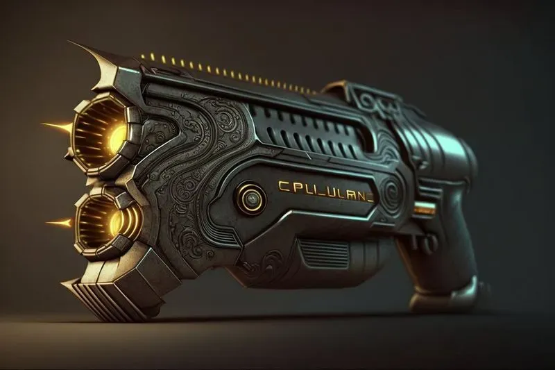 Cyberpunk Futuristic Weapons