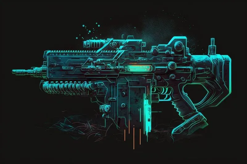 Cyberpunk Futuristic Weapons