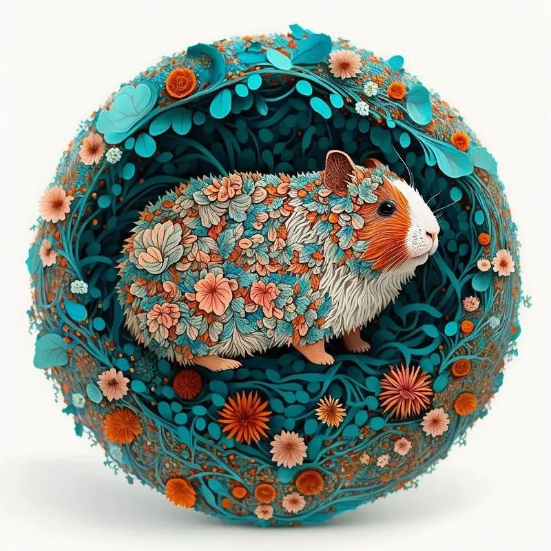 T-shirt Animals With Intricate Patterns