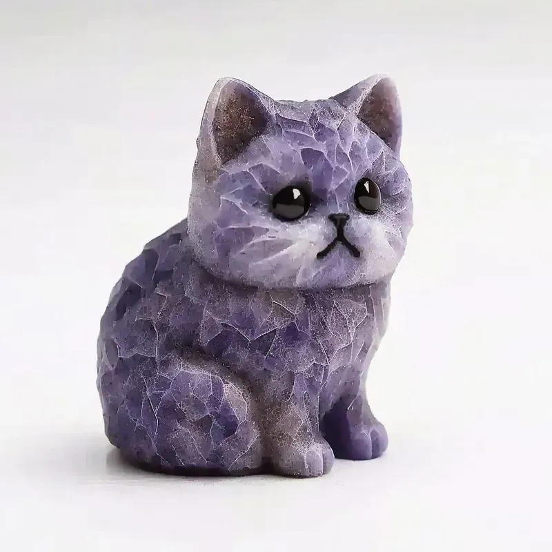 Mineral Animal Sculptures