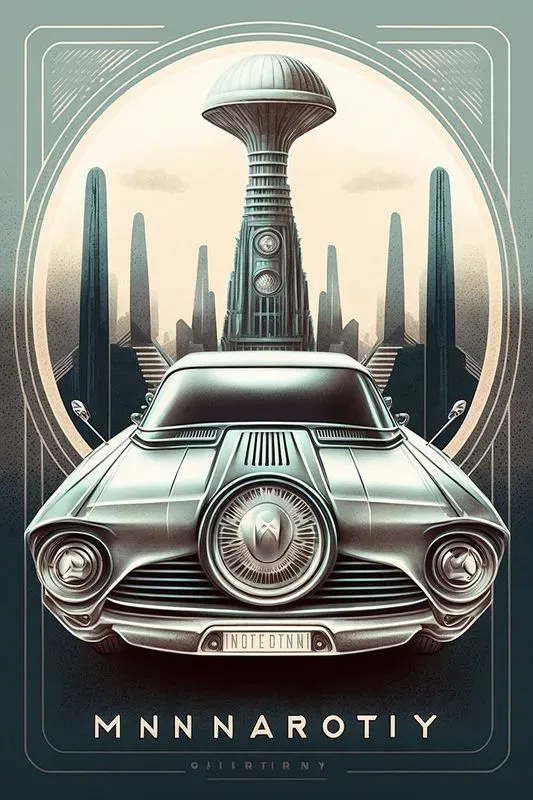 Retro Car Poster Designs