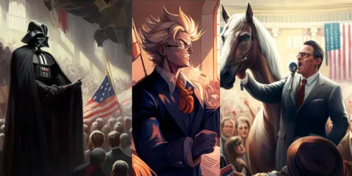 Your Dreams Presidents generated by midjourney