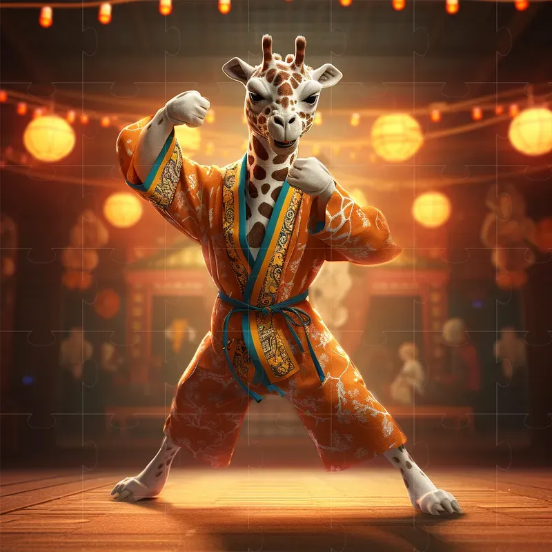 Cute Karate Animals