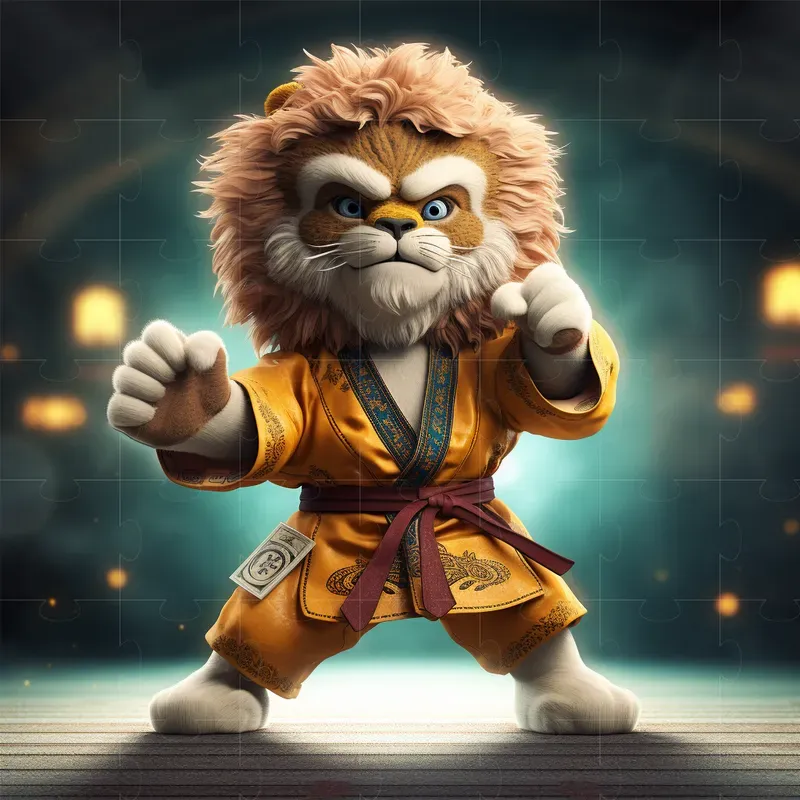 Cute Karate Animals