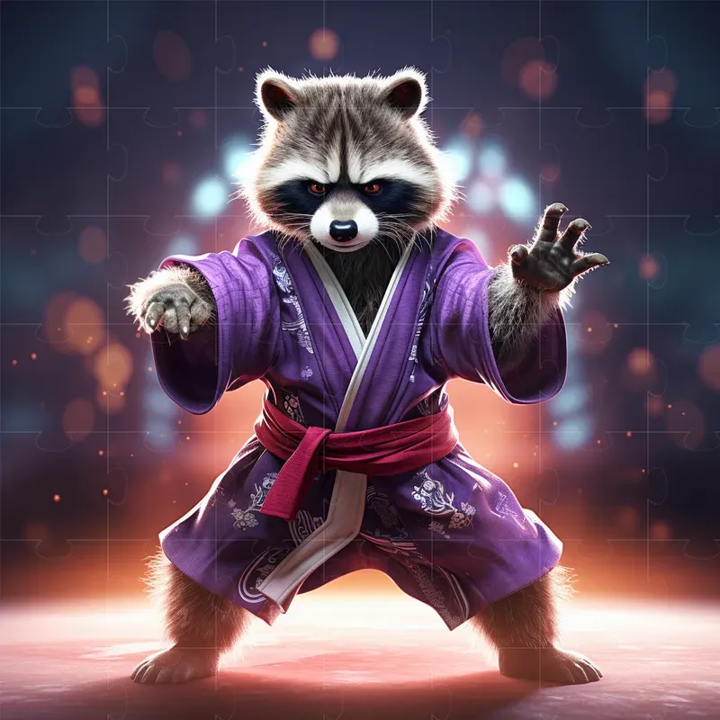 Cute Karate Animals