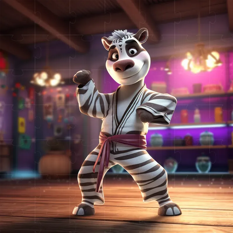 Cute Karate Animals