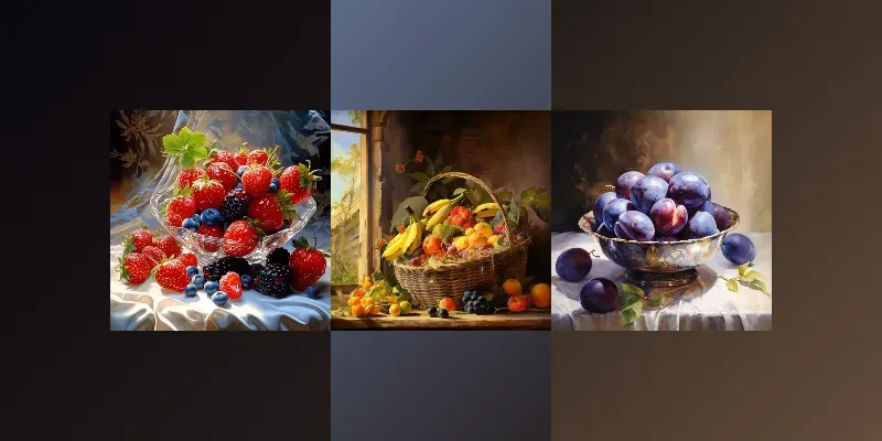 Fruit Oil Paintings generated by undefined