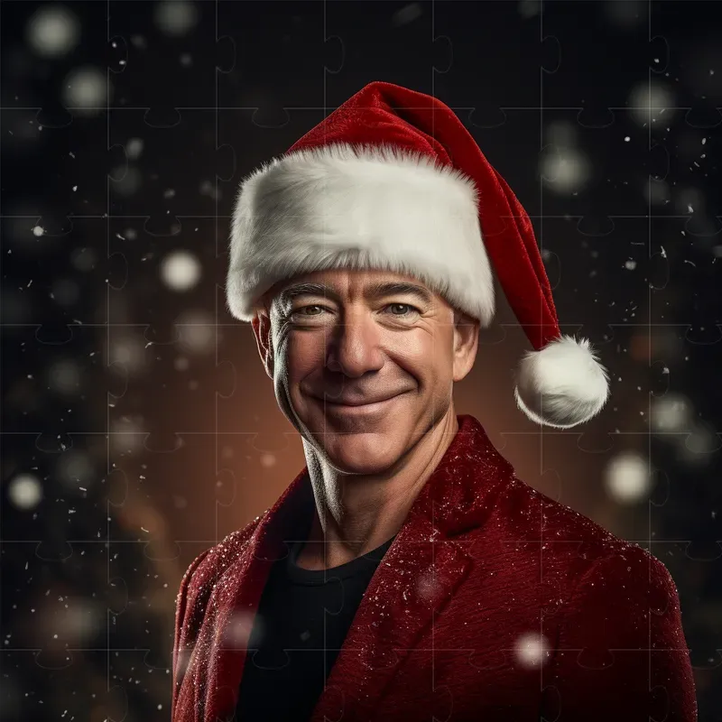 Famous People Wearing Santas Hat