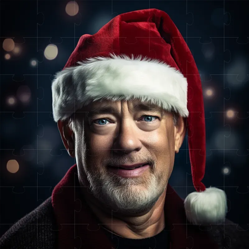 Famous People Wearing Santas Hat