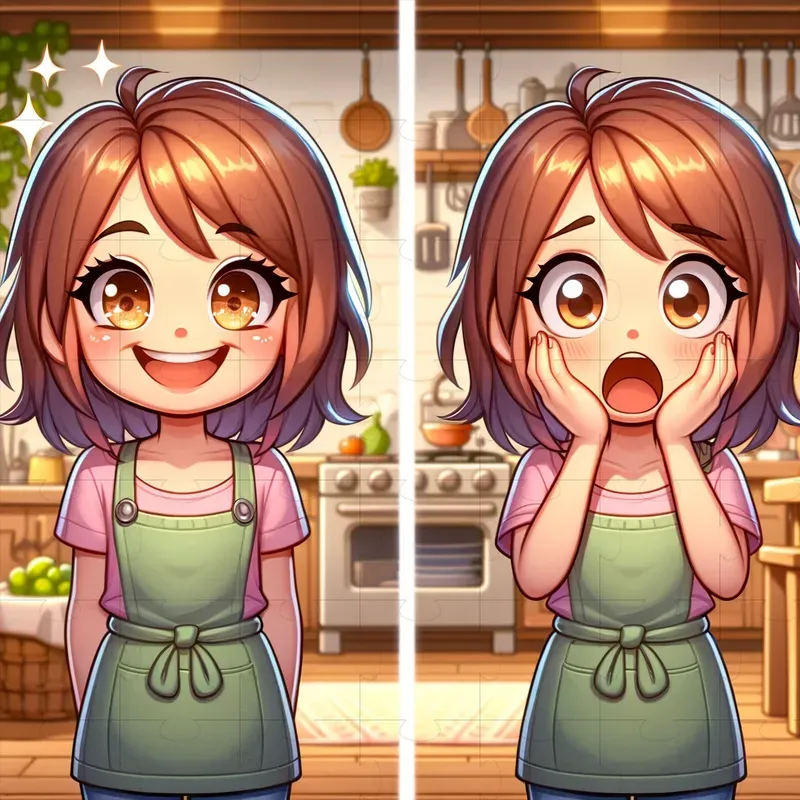 Double Variations Of Cartoon Characters