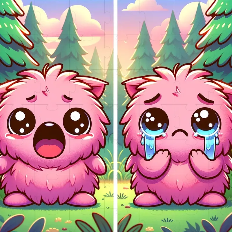 Double Variations Of Cartoon Characters