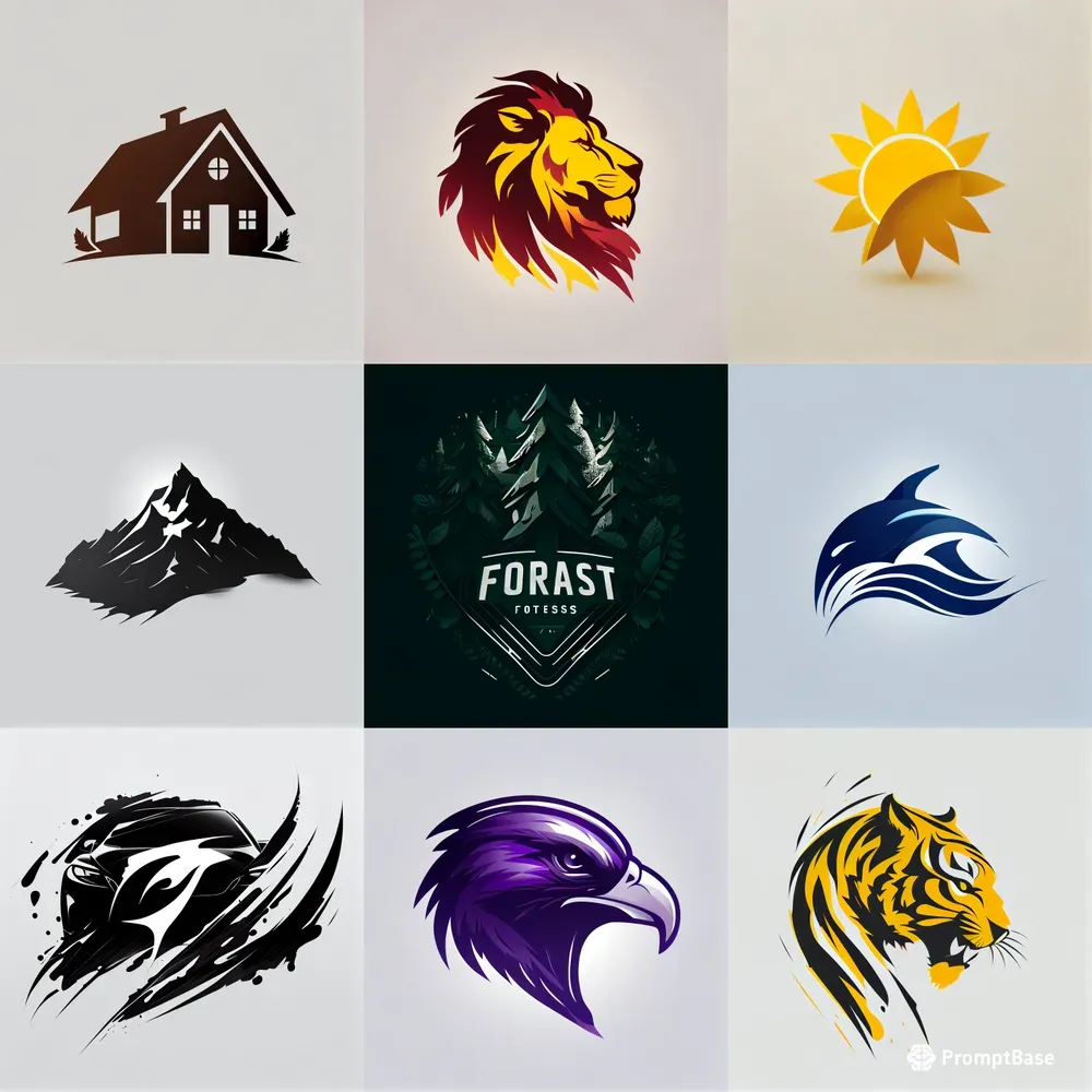 Minimalistic Logos