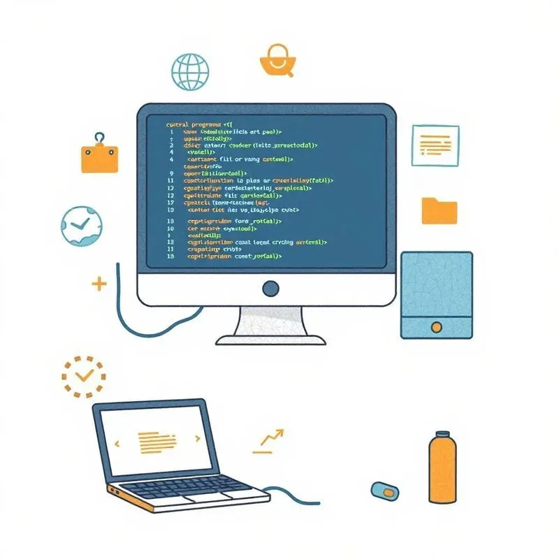 Office Equipment Illustrations