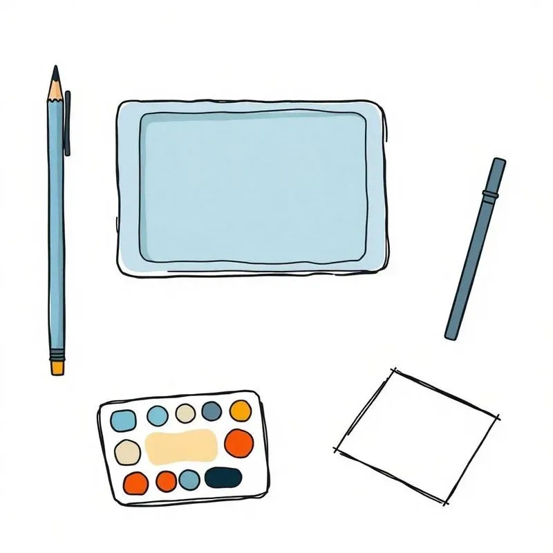 Office Equipment Illustrations