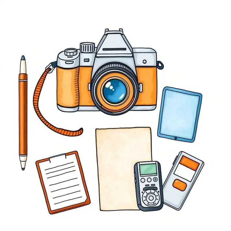 Office Equipment Illustrations