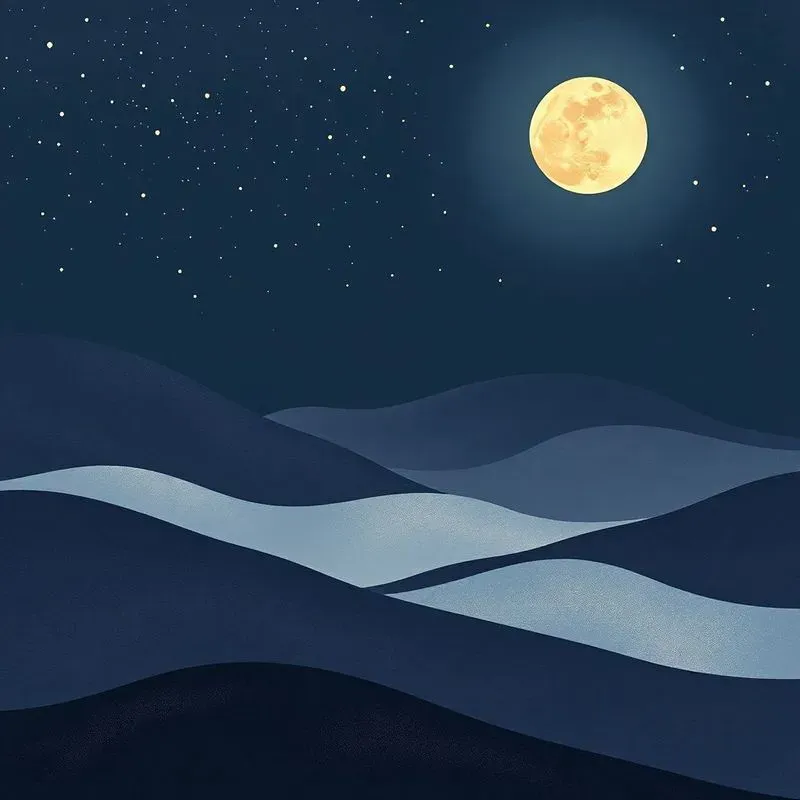 Mystical Views Of The Moon