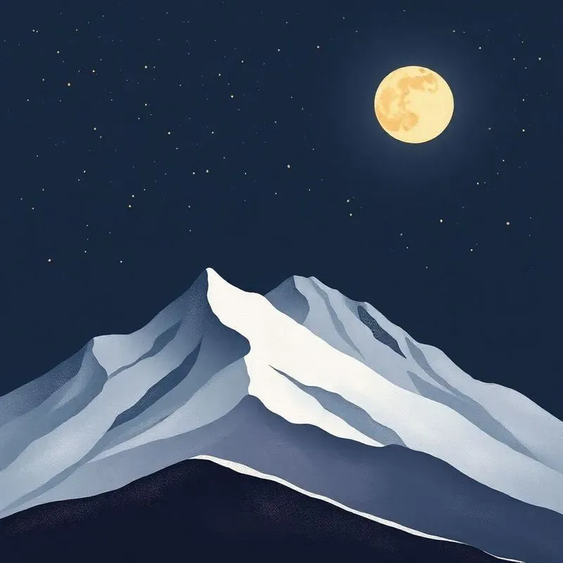 Mystical Views Of The Moon
