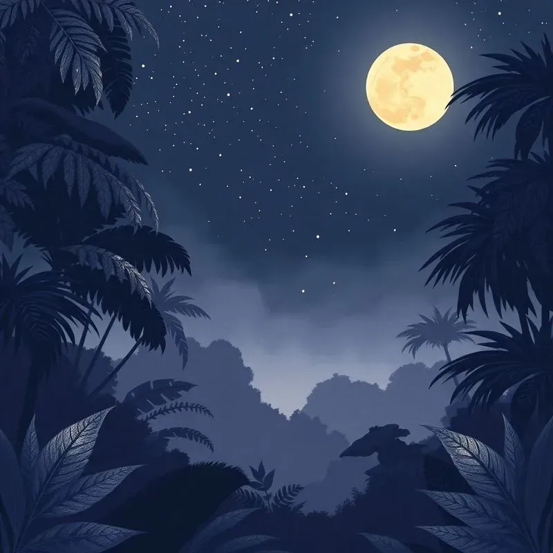 Mystical Views Of The Moon