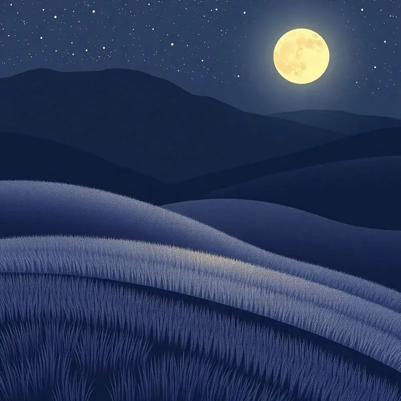 Mystical Views Of The Moon