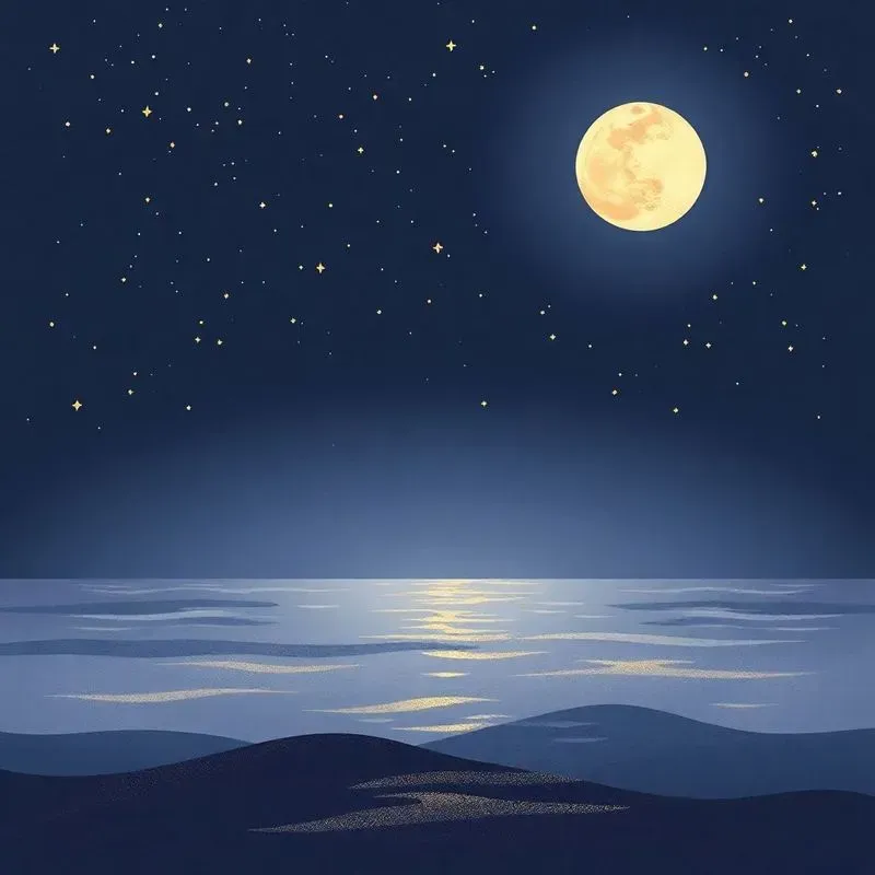 Mystical Views Of The Moon