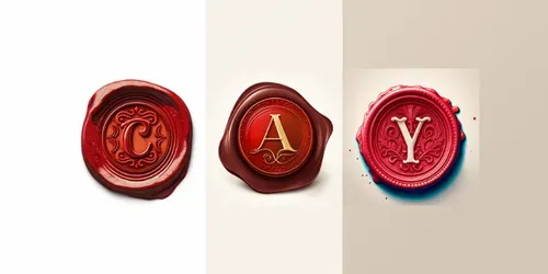 Wax Letters generated by midjourney