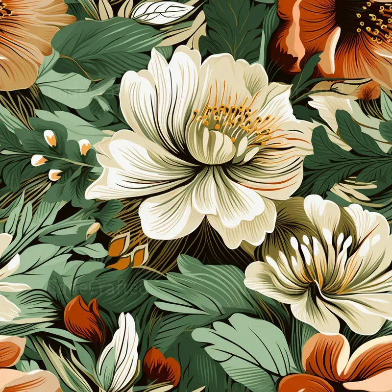 Seamless Floral Patterns