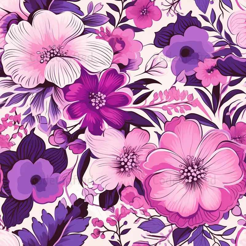 Seamless Floral Patterns